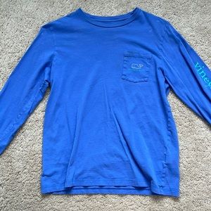Blue Vineyard Vines Shirt